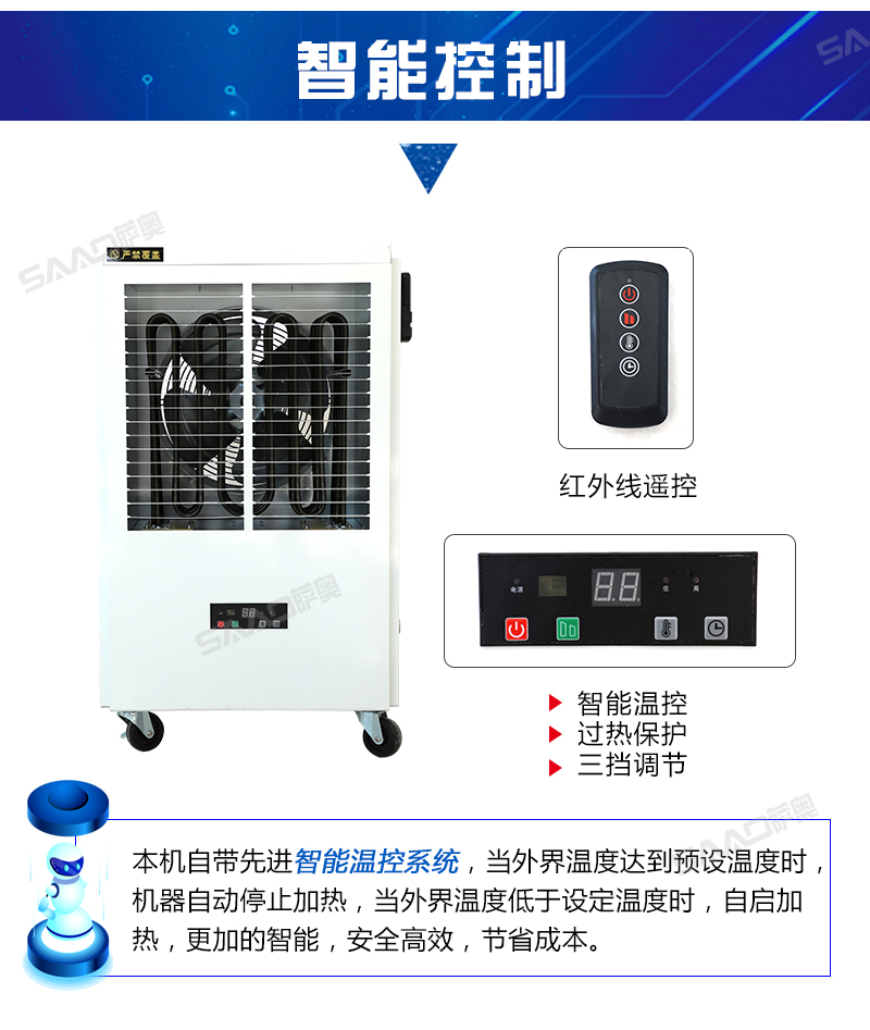 櫃式30kw電暖風機